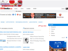 Tablet Screenshot of events.webindia123.com